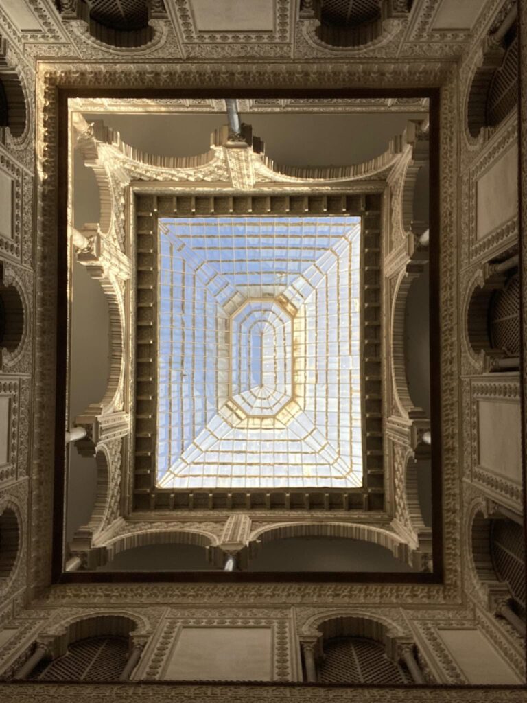 A ceiling in the Royal Alcazar