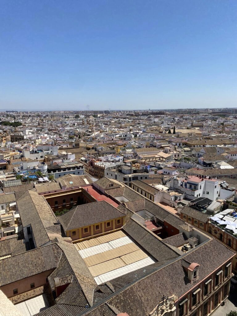 The top of Sevilla from the bell tower