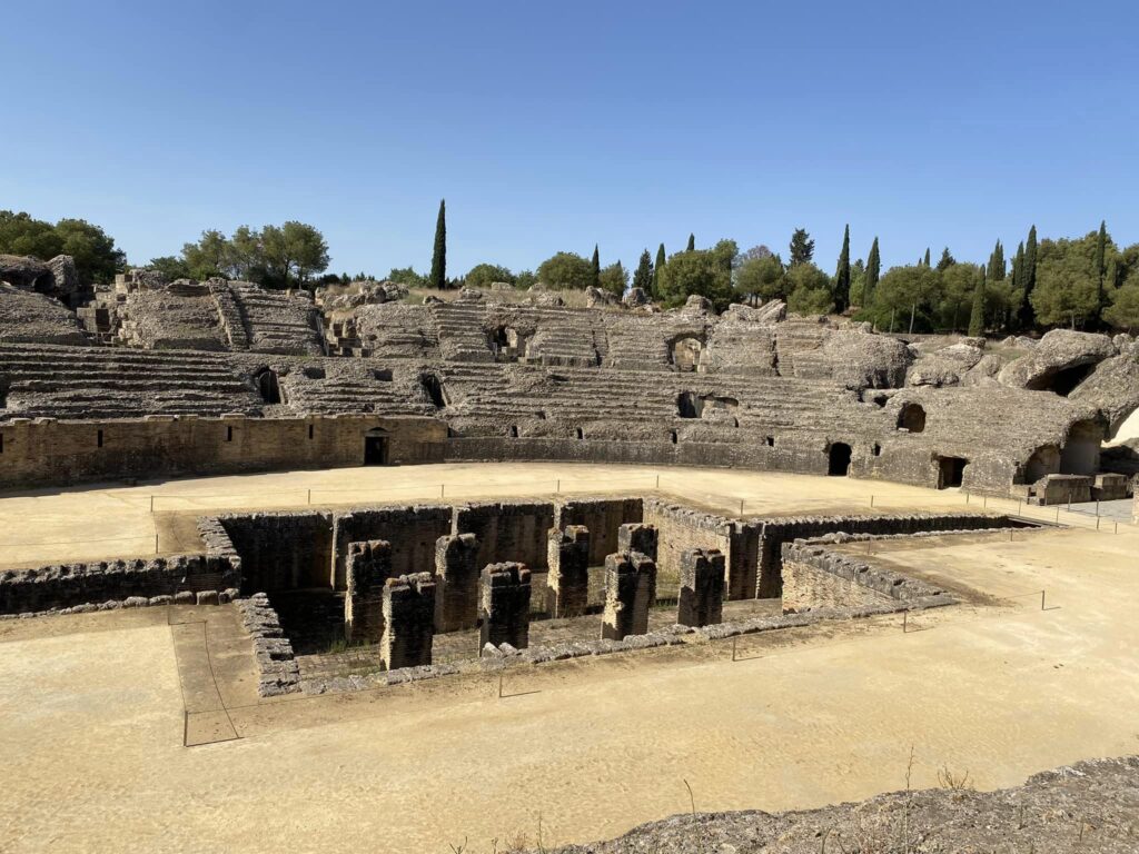 The amphitheater at Italica