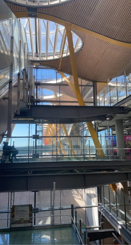 Three stories of the Madrid airport